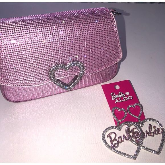 Aldo Handbags - Aldo Barbie Rhinestone Handbag PLUS Earrings